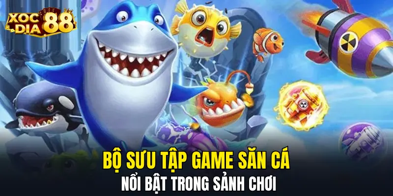 Bộ sưu tập game săn cá nổi bật trong sảnh chơi Bộ sưu tập game săn cá nổi bật trong sảnh chơi