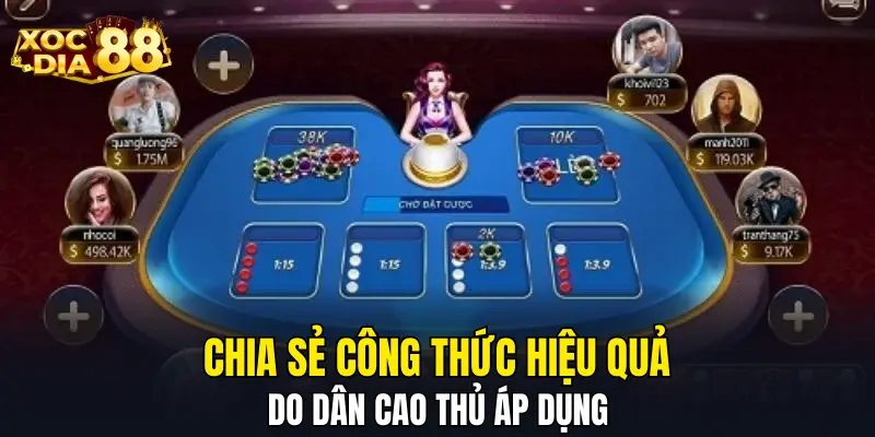 Chia sẻ công thức hiệu quả do dân cao thủ áp dụng 