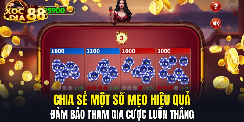Chia sẻ một số mẹo hiệu quả đảm bảo tham gia cược luôn thắng 