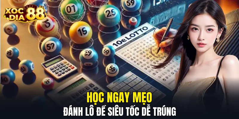 Học ngay mẹo đánh lô đề siêu tốc dễ trúng
